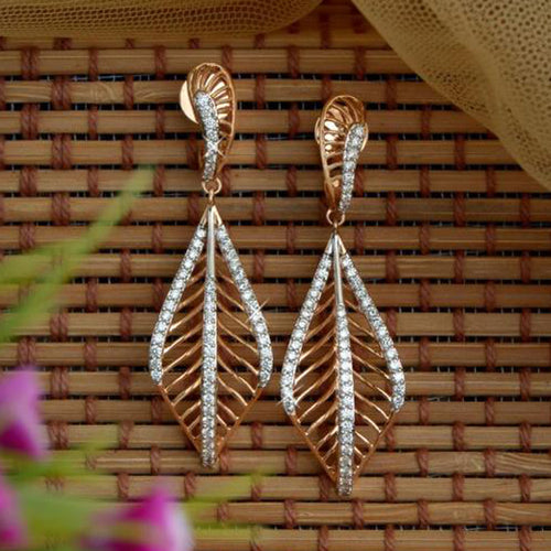 Buy/Send Red Fancy Artificial Stone Earrings Online- FNP